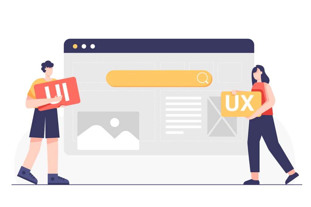 UX/UI graphic