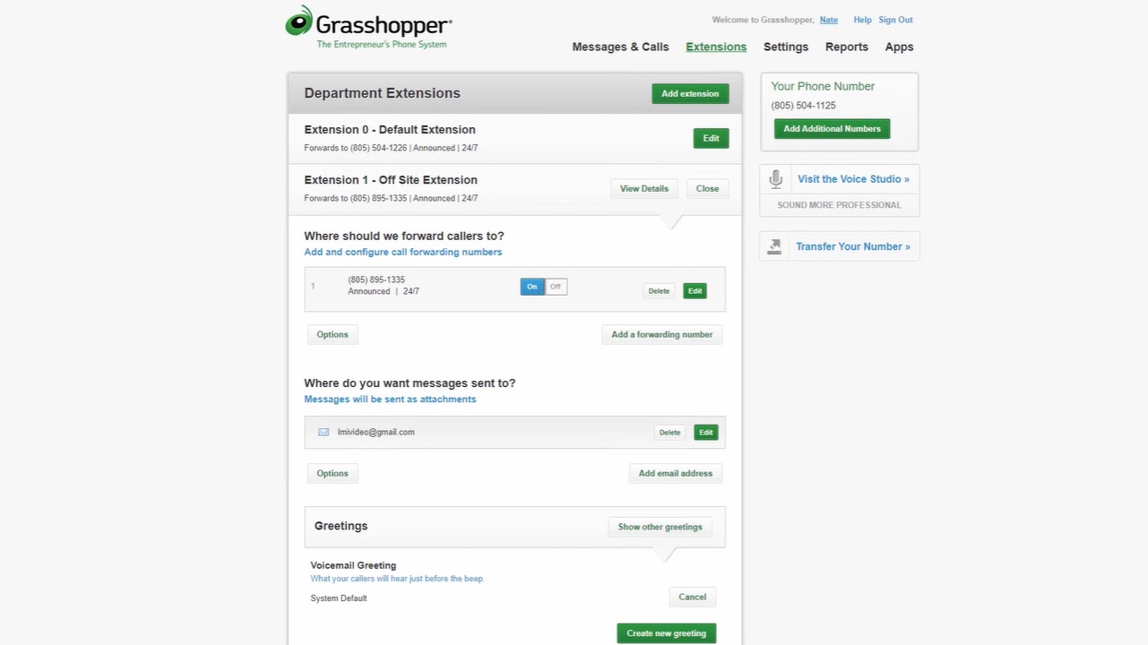 Grasshopper Dashboard | CompareCamp.com